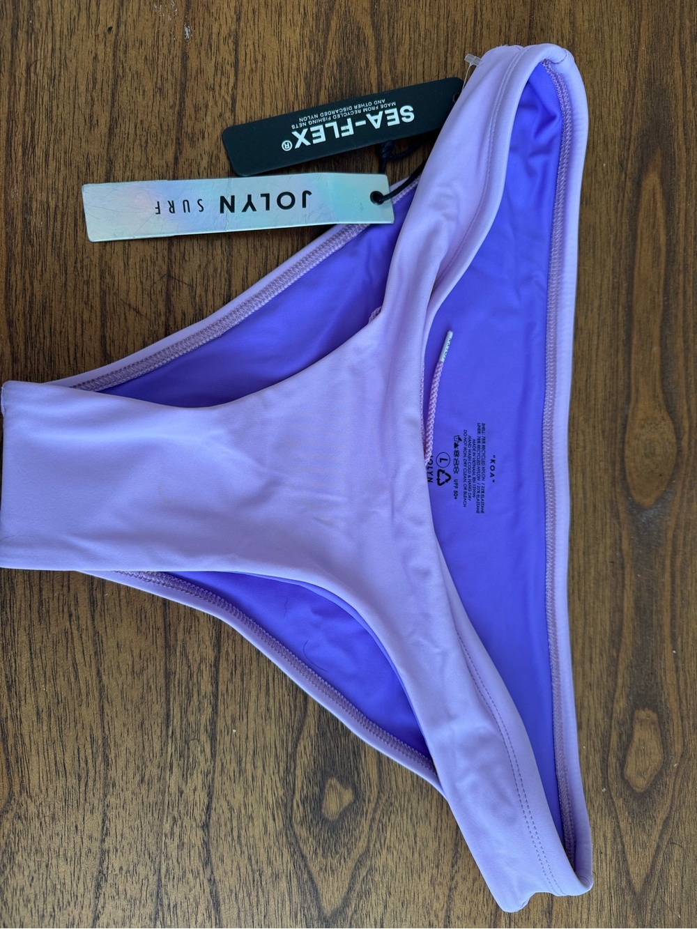 Women's Lilac Bikini Bottom - Jolyn Koa